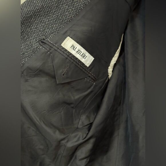Pal Zileri Loro Piana Cashmere Blazer Men’s 42R Gray Sport Coat Italy - Picture 2 of 13